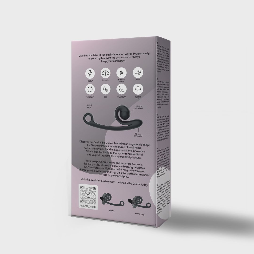 Snail Vibe Curve Vibrator | UberKinky